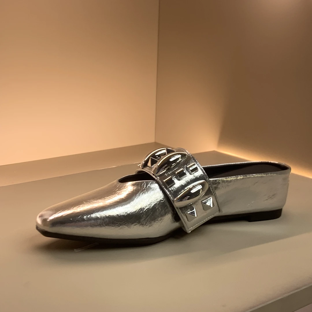 新款2025法式时尚气质单鞋百搭包头拖