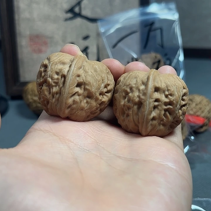 也***无吊坠文玩核桃元宝