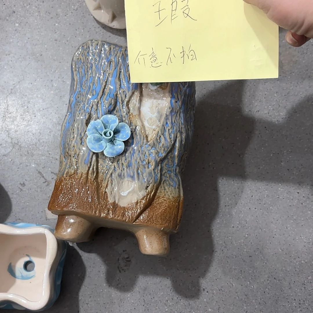 陶瓷陶瓷花盆，多肉花盆