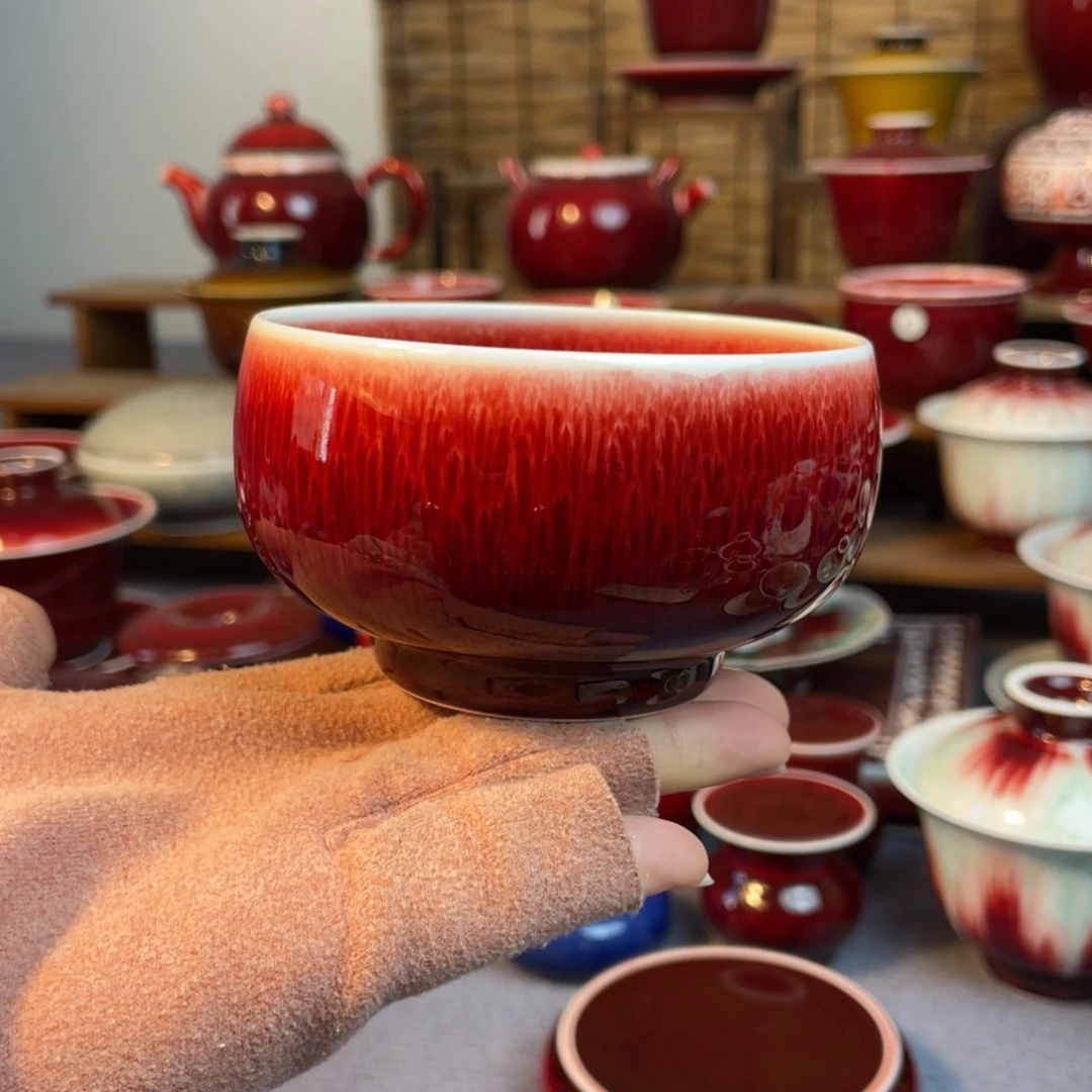 景德镇原矿陶瓷 大禅定杯