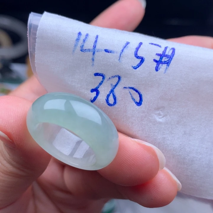 未镶嵌戒指翡翠戒圈