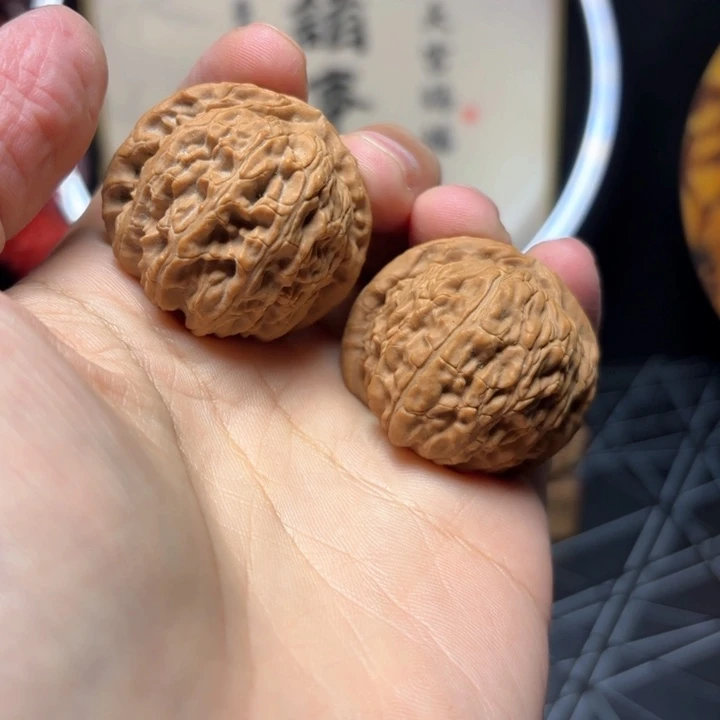 文玩核桃把件38➕白狮子福利对