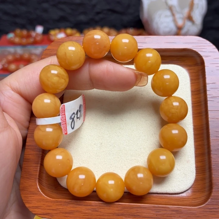蜜蜡未镶嵌手链手串
