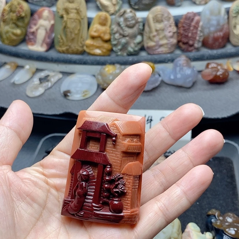 【闪购商品】定制石英质玉吊坠未镶嵌