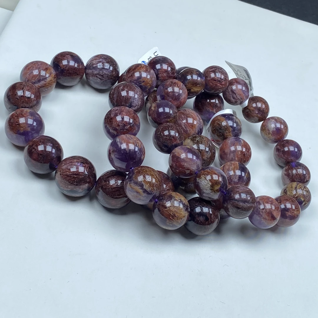 A721号天然精品紫钛极光手链多样性发其一条