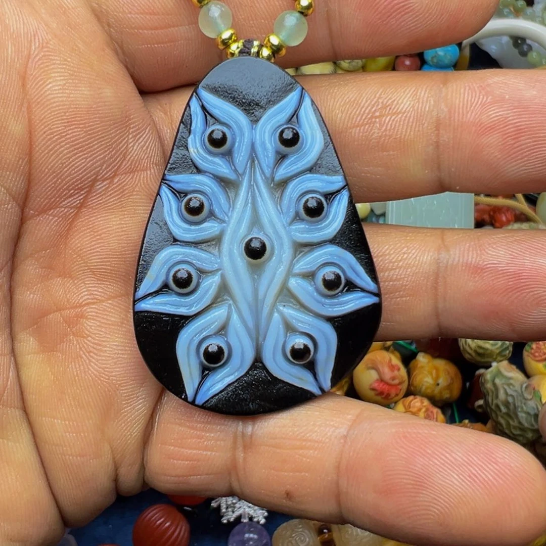 未镶嵌颈饰玛瑙/玉髓天然的