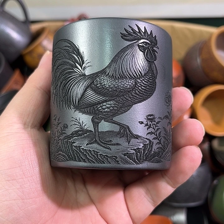 茶杯紫砂全手工紫砂主人杯