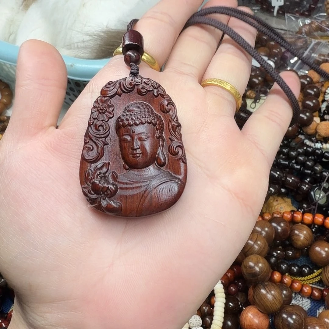 维腊木（绿檀）无事牌