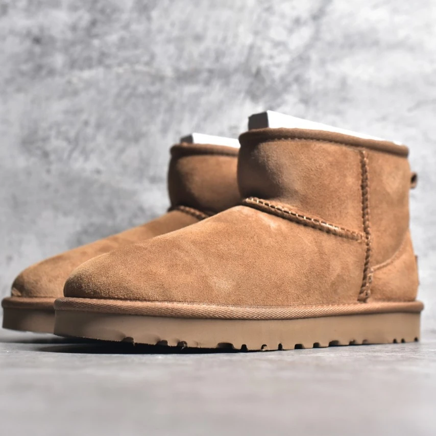 美妞家 雪地靴经典5854羊皮毛一体冬季保暖百搭送人款 柜柜同款