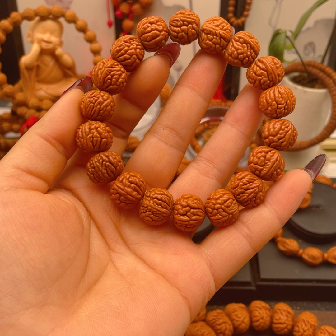 手串桃核野生红魔荔枝1.5-1.6尺