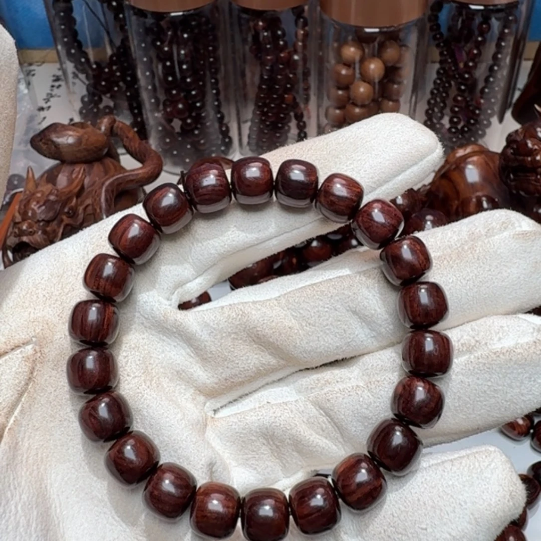 黄花梨/降香黄檀把件海南黄花梨精工9.3✖️10紫油梨