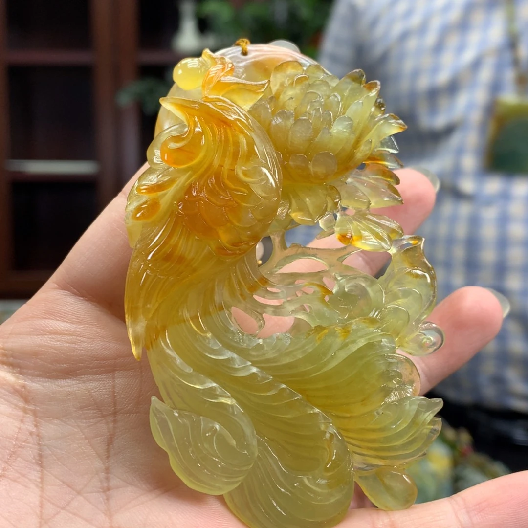 用***8蛇纹石玉未镶嵌颈饰