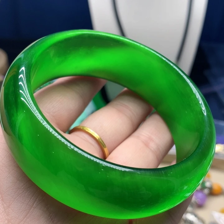 猫眼颈饰银S925镶嵌手镯