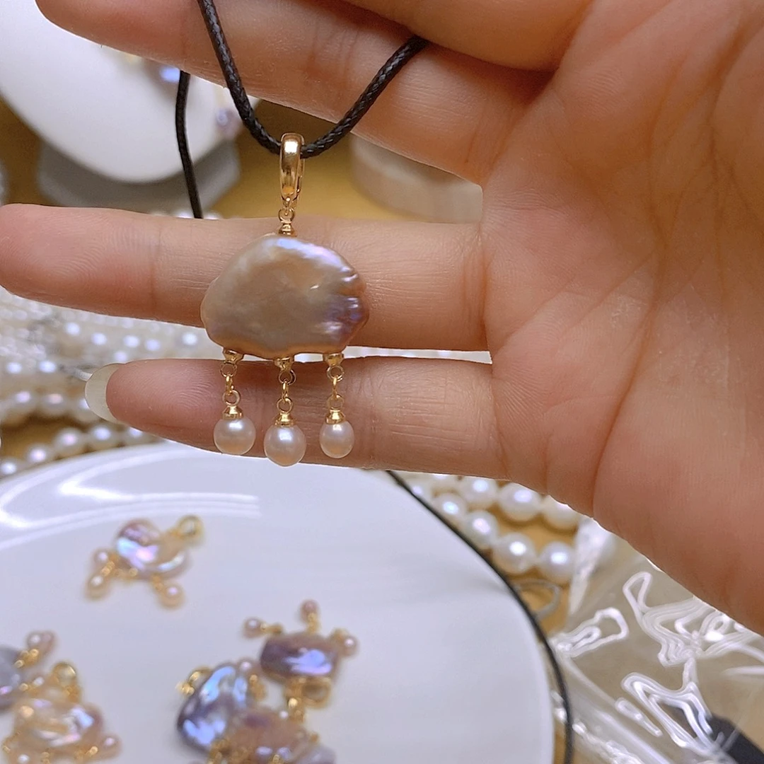 淡水珍珠未镶嵌颈饰308