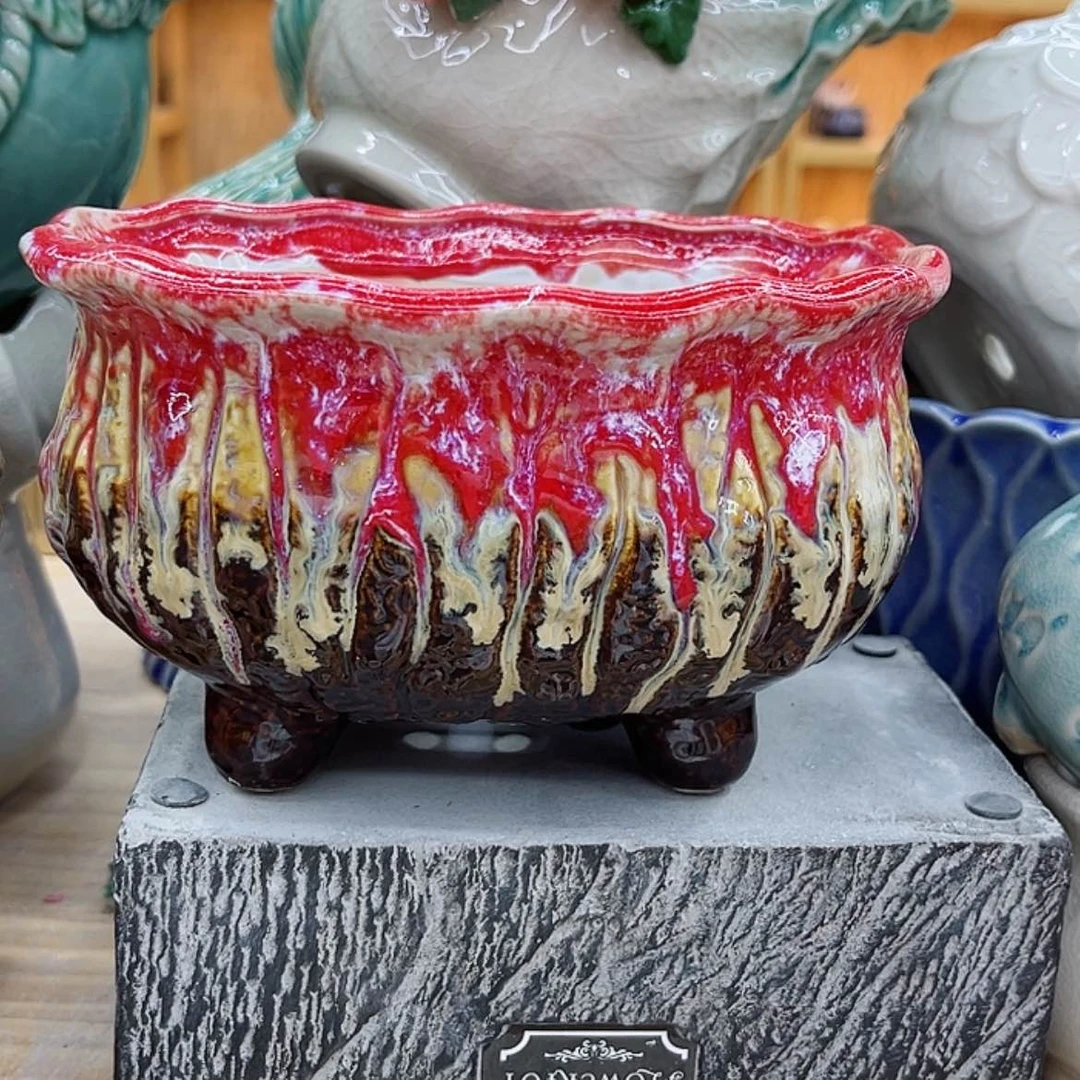 【闪购商品】陶瓷花盆