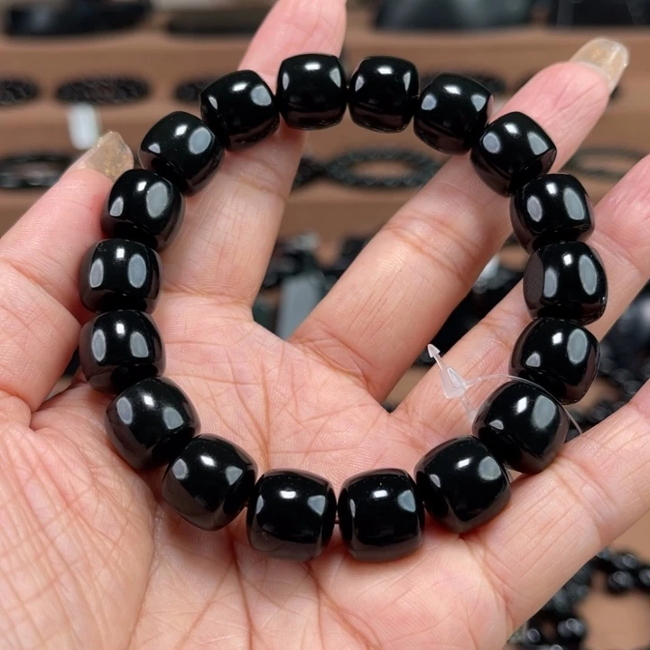 E***烟和田玉未镶嵌手链卡13