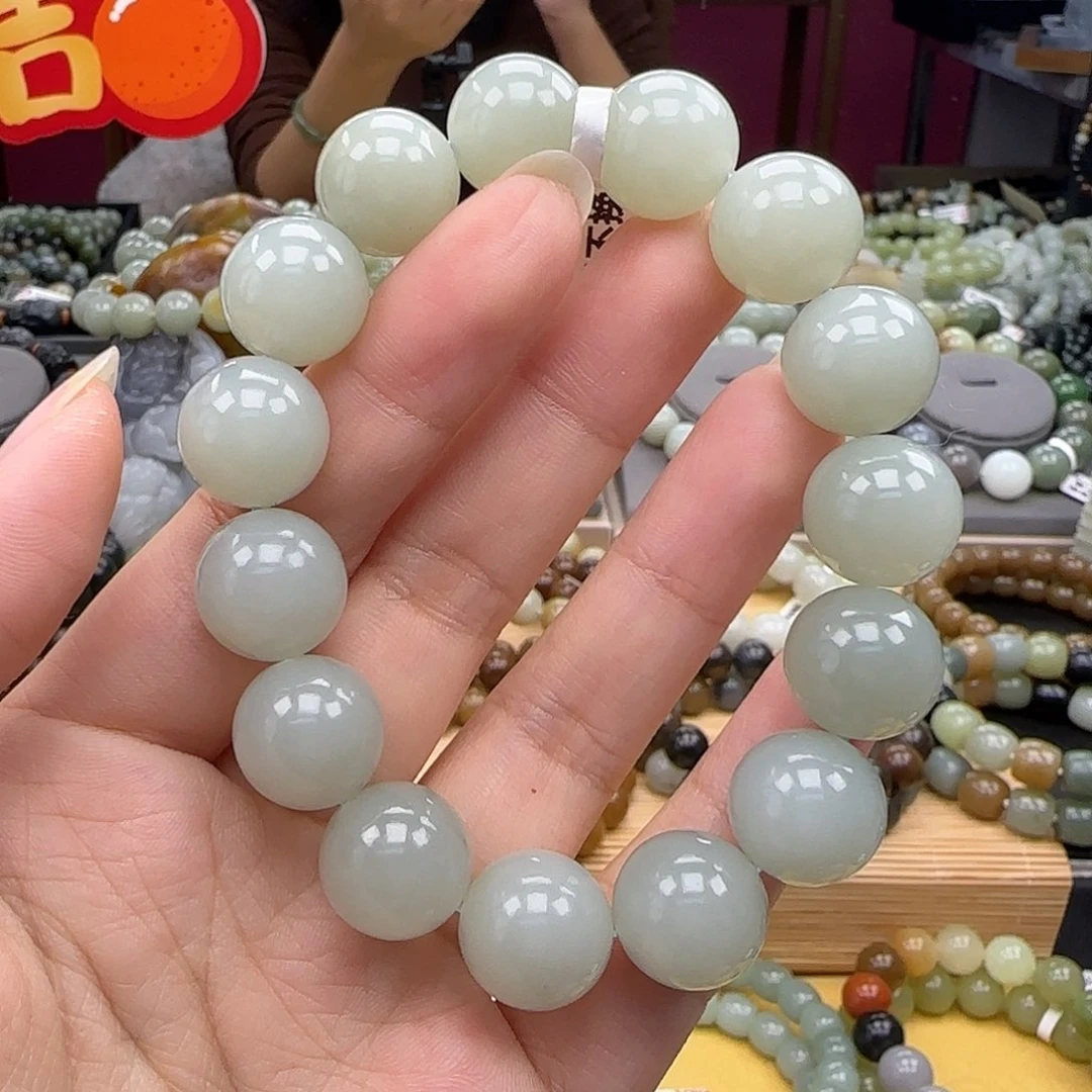 和田玉手链未镶嵌