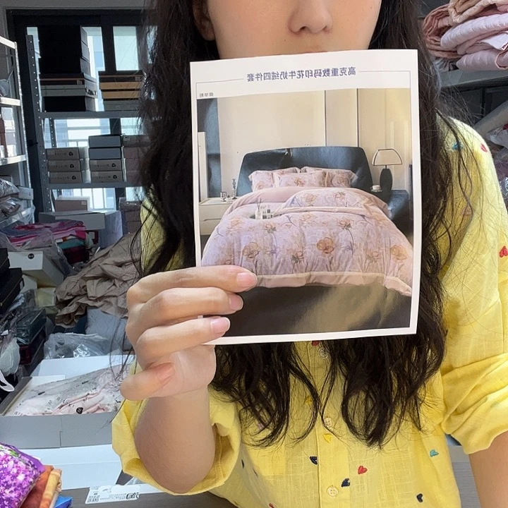 再生纤维素纤维棉华粉标准绒四件套