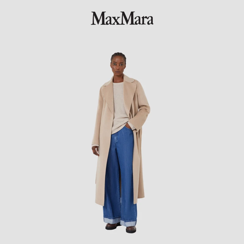 MaxMara 2025秋冬新品女装绵羊毛混纺圆领毛衣9366215306
