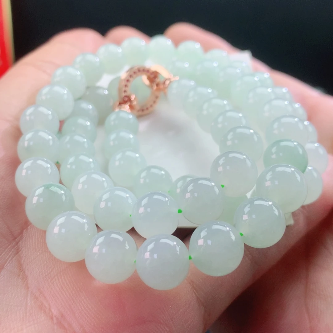 翡翠未镶嵌颈饰046卡10