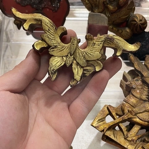 香榧木土*金1个孤品木雕65