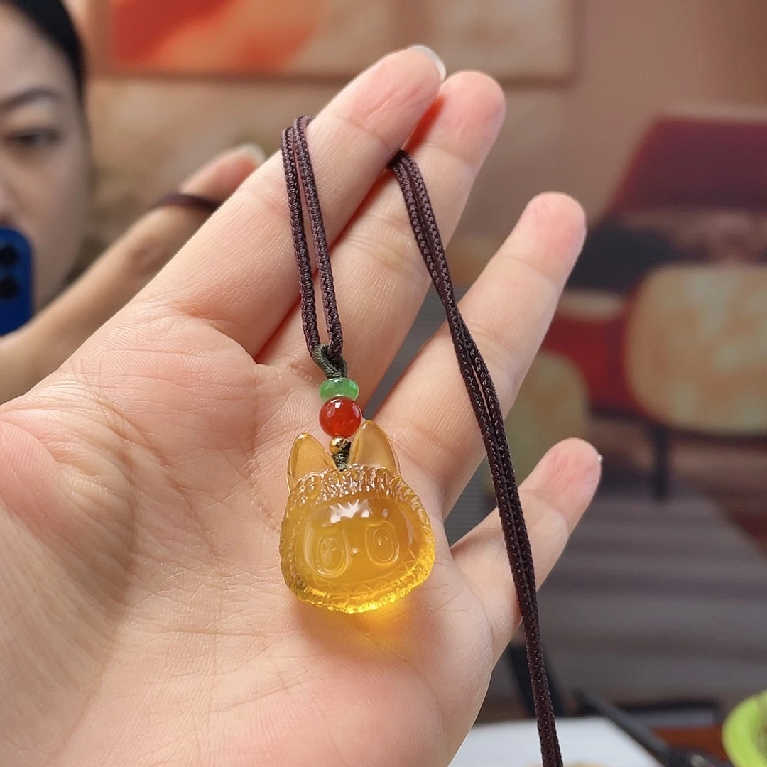 裸石蜜蜡未镶嵌蜜蜡吊坠