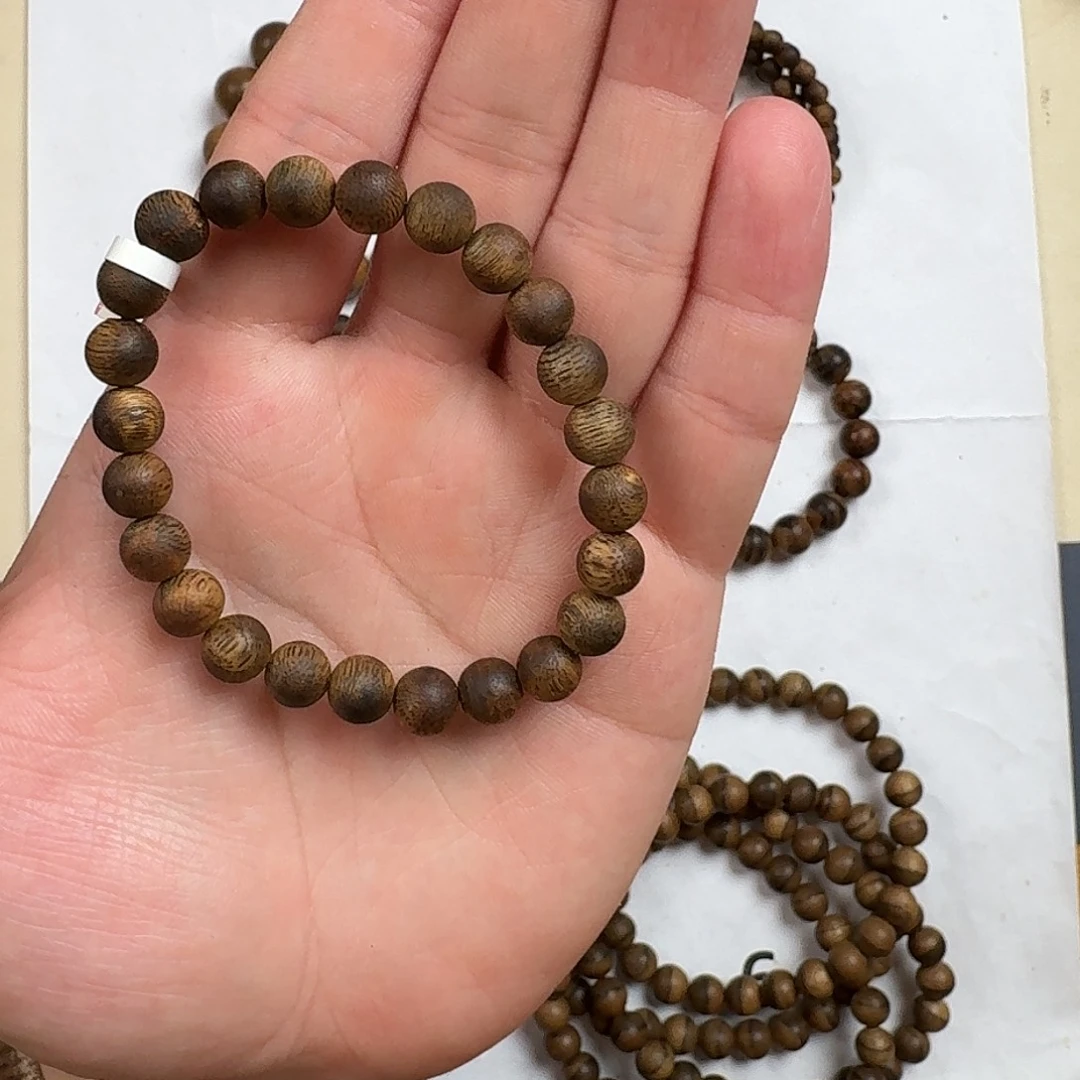 手串沉香0.8单圈奇楠沉香手串