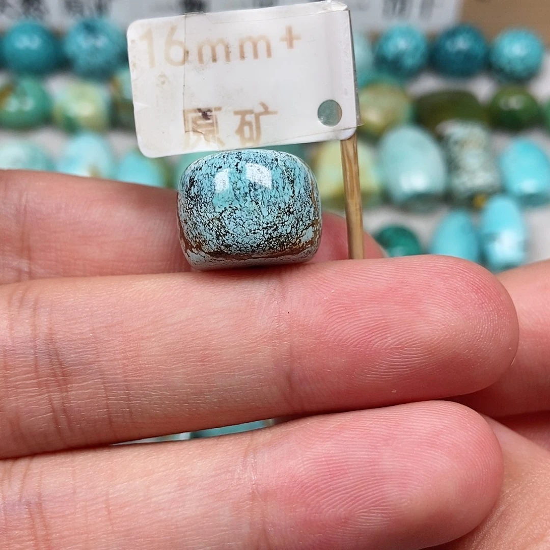 未镶嵌绿松石珠宝半成品