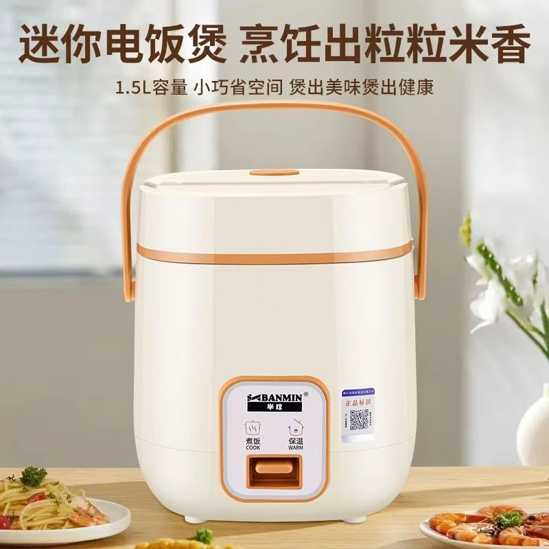 小型两人电饭煲2人以下单人蒸煮煮饭小巧电炖锅不粘