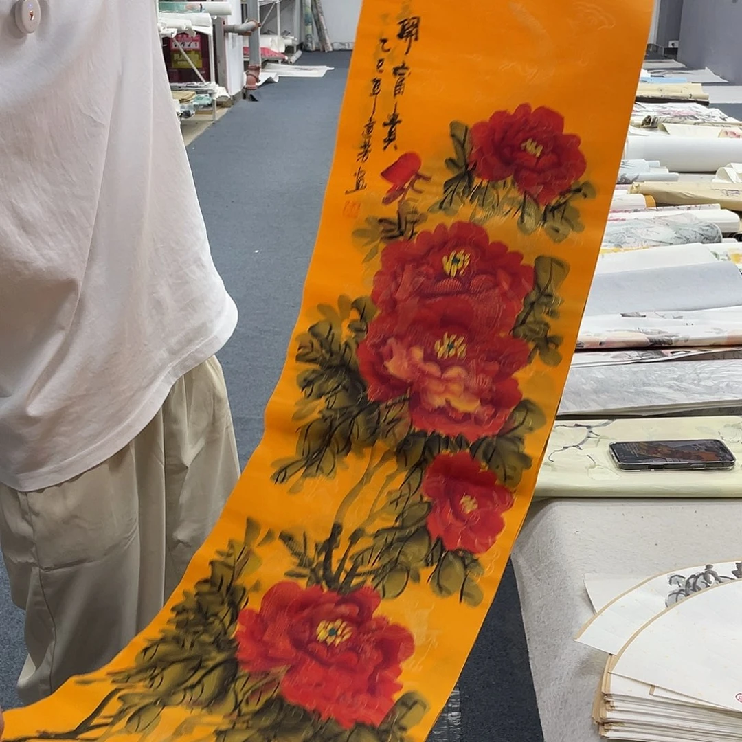 国画纯手绘字画宣纸