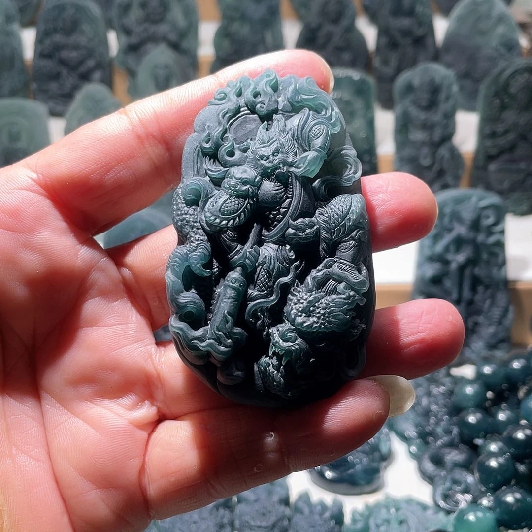 定制翡翠未镶嵌天***爷大圣