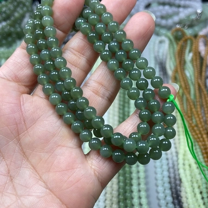 和田玉未镶嵌颈饰6