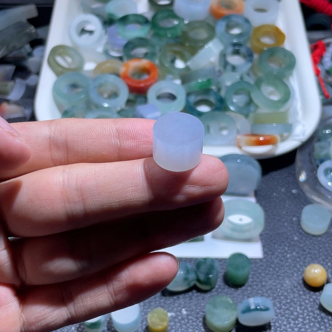 青***定制翡翠未镶嵌天然翡翠