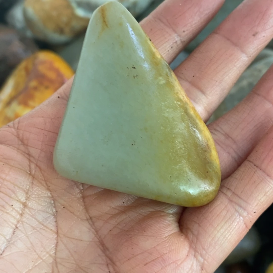 和田玉未镶嵌挂件14