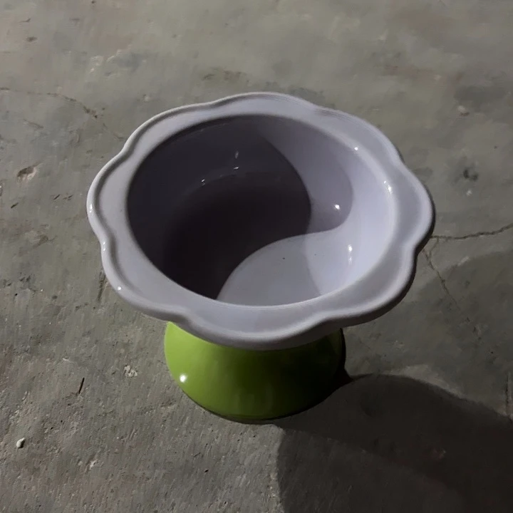 陶陶瓷紫色向日葵微瑕