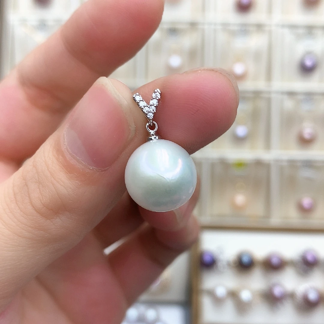 淡水珍珠颈饰合金