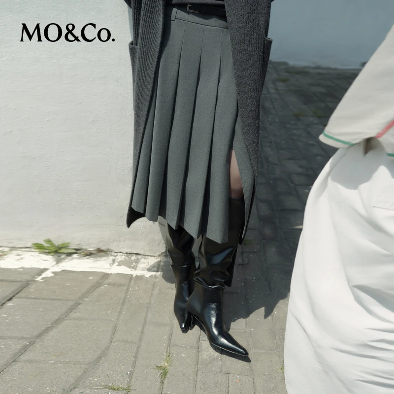 【诗语专属】MOCOUPF40+防晒凉感半身裙附腰带MBD3SKTT02
