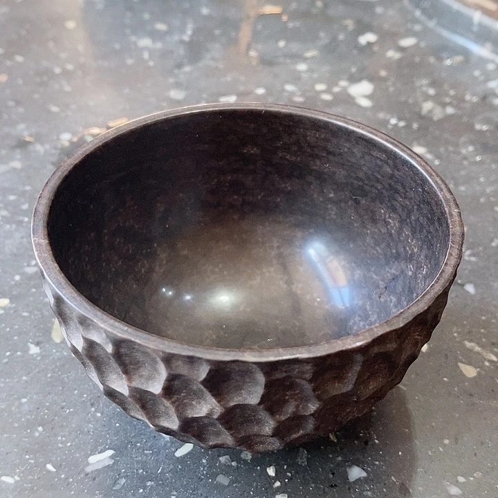 冰碛岩石雕涌泉碗150毫升