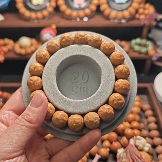 猴头核桃吊坠橘子素圈