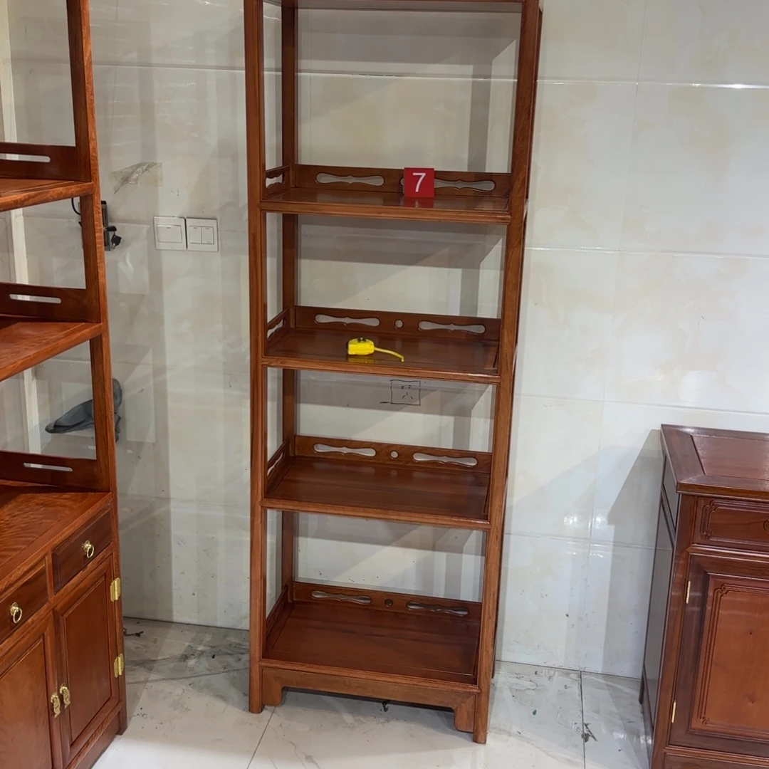 花梨木类成套家具光**照越南花梨62✖️33高178书架
