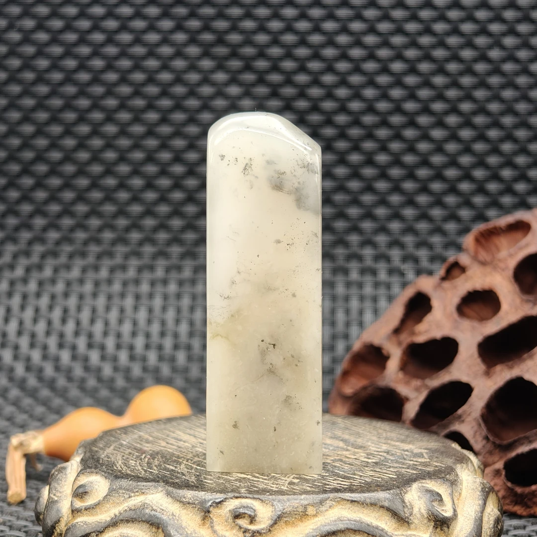 寿山高山冻(2.2*1.8*7厘米)定制纯手工篆刻书画印章