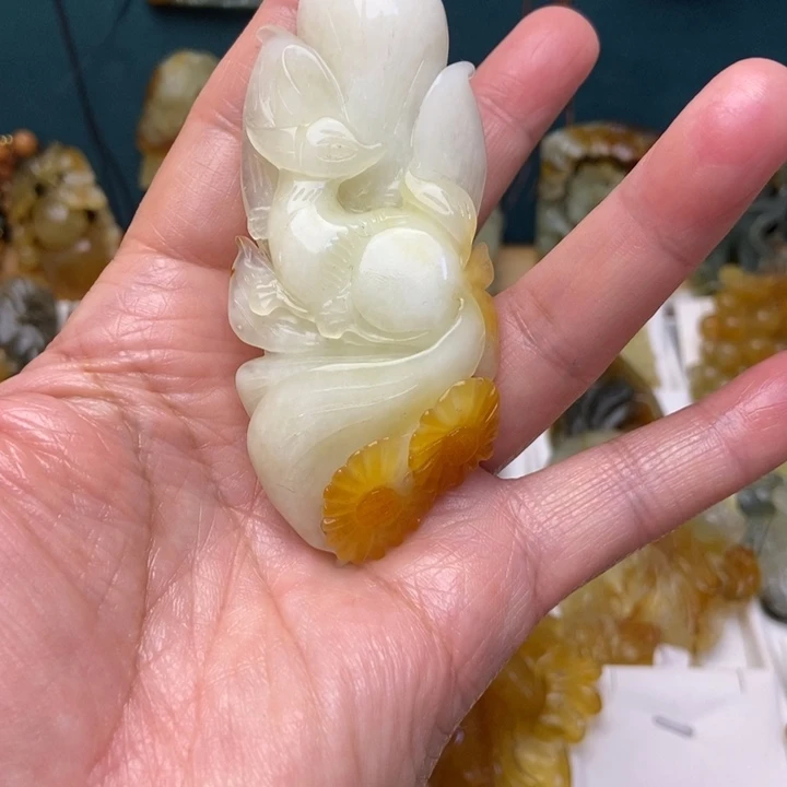 蛇纹石玉合金颈饰