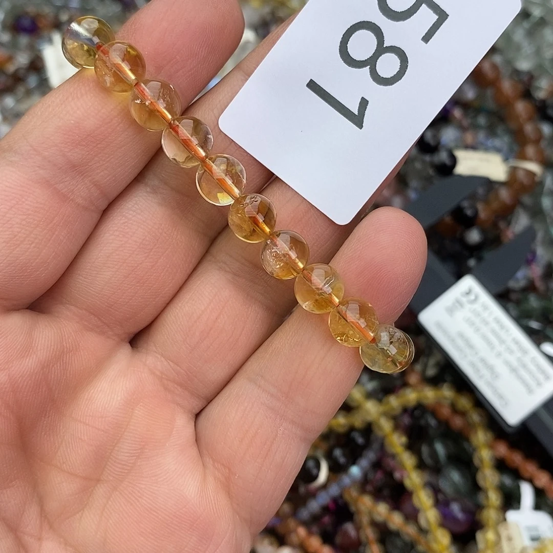 水晶未镶嵌手链手链