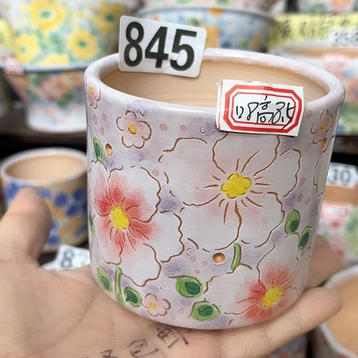 红陶微瑕满48包邮多肉花盆
