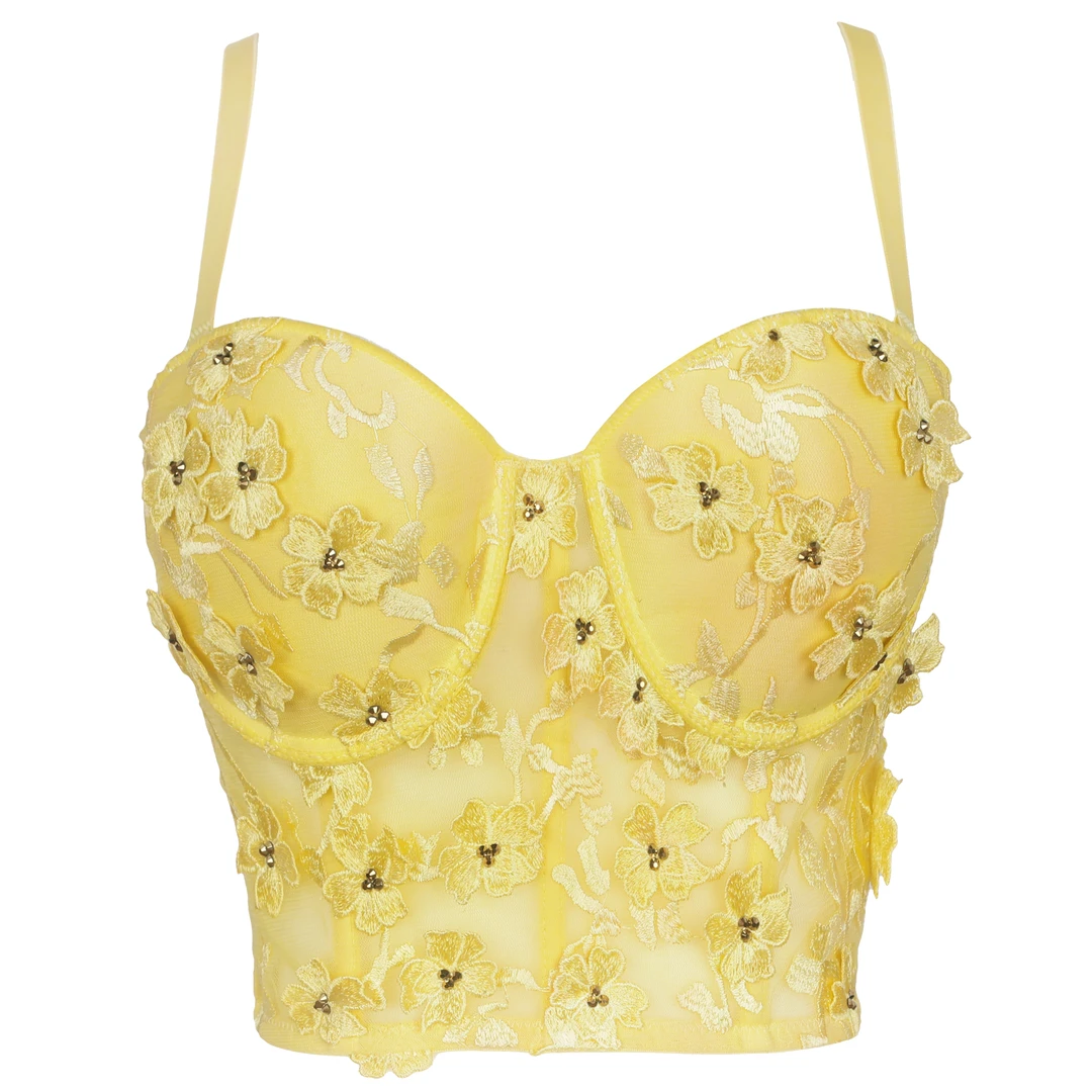 刺绣花朵吊带DB1264