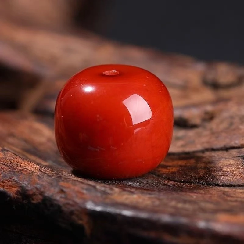 天然配件老型珠11+mm满肉diy配件玛瑙南红直播选购多样性发其一