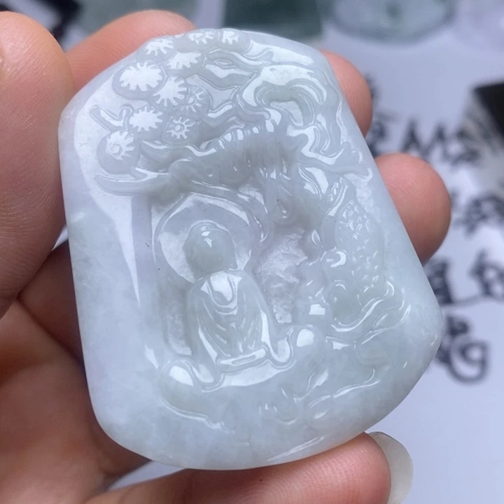 颈饰未镶嵌翡翠翡翠