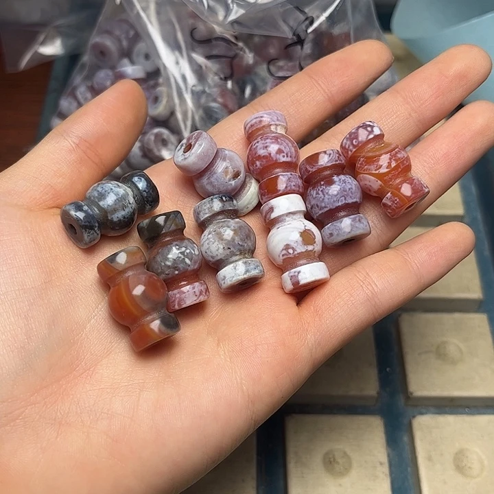 琉璃颈饰2777 玛.瑙 一颗可选
