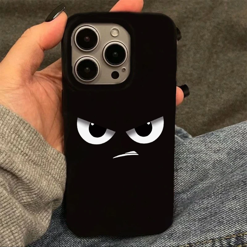 奥菲顿趣味奶凶表情适用苹果16/15果冻手机壳华为P70vivo小米oppo