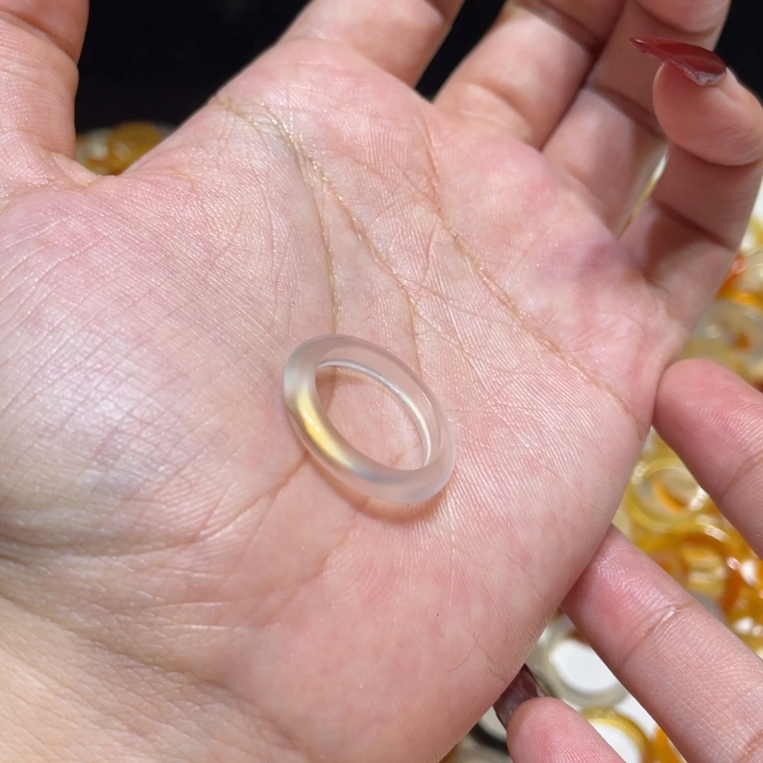 玛瑙/玉髓未镶嵌戒指287号港14 默认瑕疵